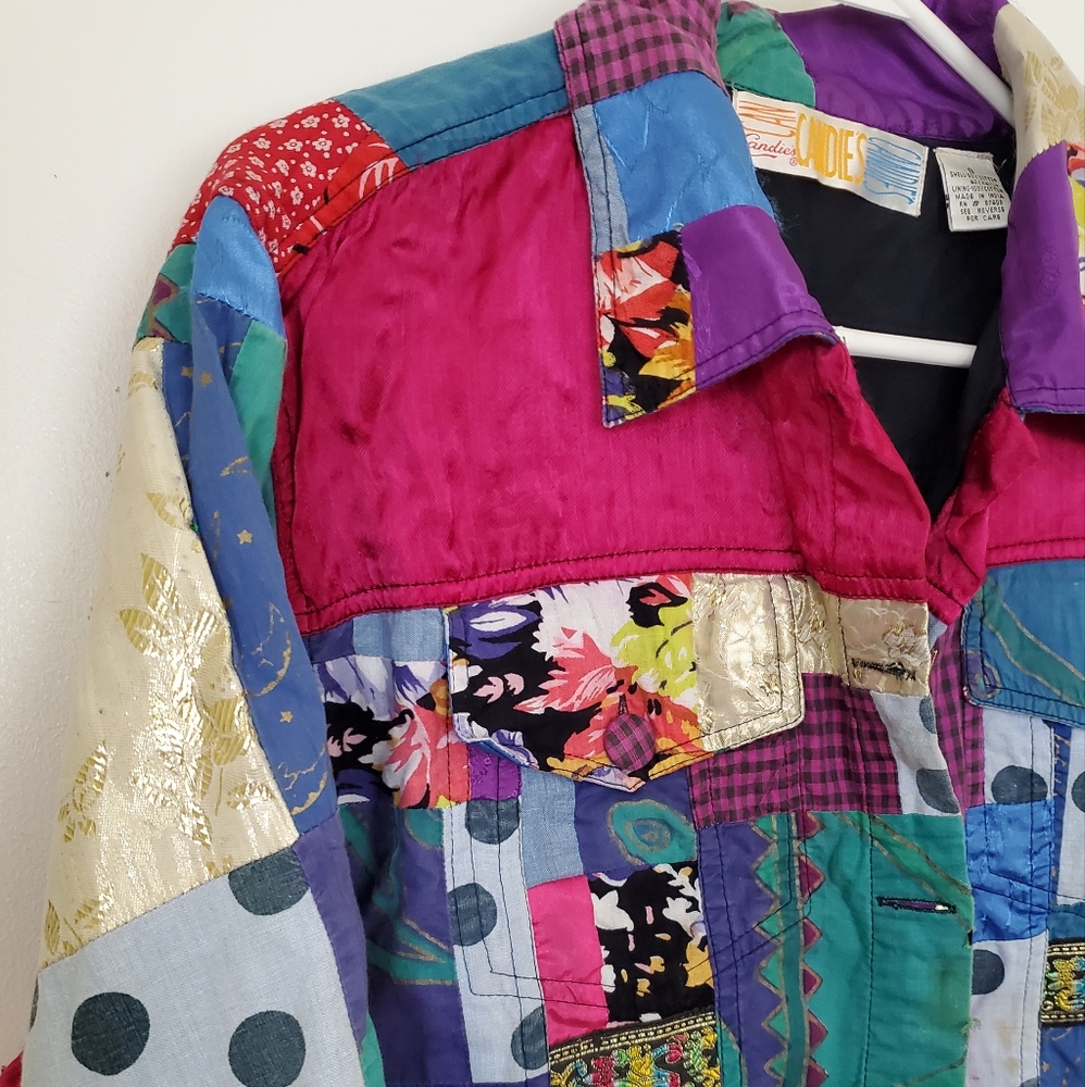Vintage Candies Patchwork Jacket - image 2